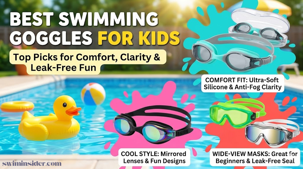 Aegend kids swimming goggles — our overall top pick for children