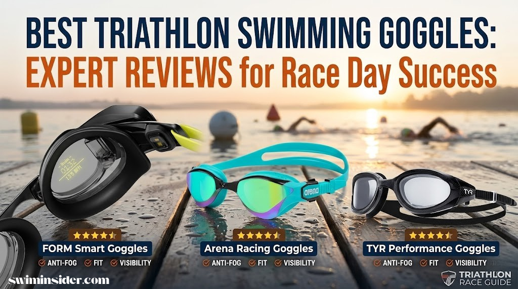 Best triathlon swimming goggles for racing